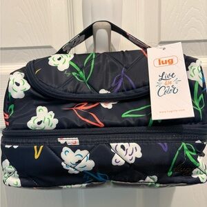 Lug Floral Quilted Toiletries Bag